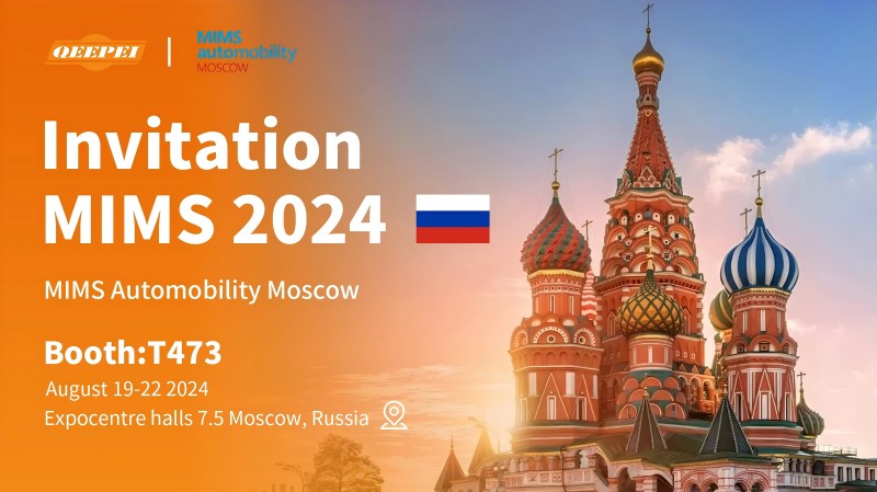 Qeepei trưng bày các phụ kiện ô tô sáng tạo tại MIMS Automobileity Moscow 2024