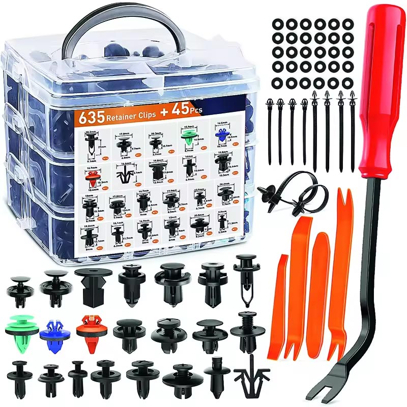 Kẹp cửa ô tô Chốt nhựa Bộ giữ giữ
