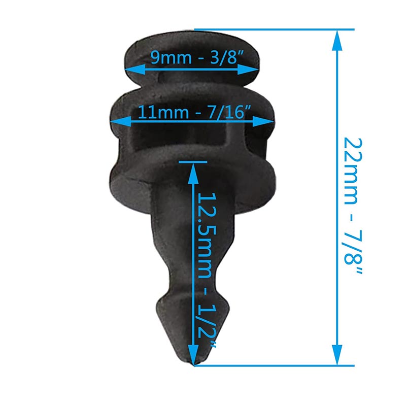 Clip cố định đèn hậu
